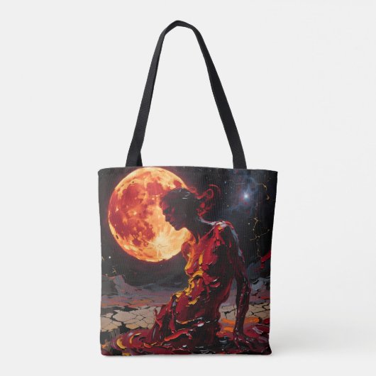 BOLSO – “Luna de Sangre” (Tote Bag / Bolsa de Tela トートバッグ (裏面)