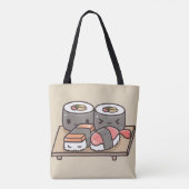 Bolso Sushi Kawaii トートバッグ (裏面)