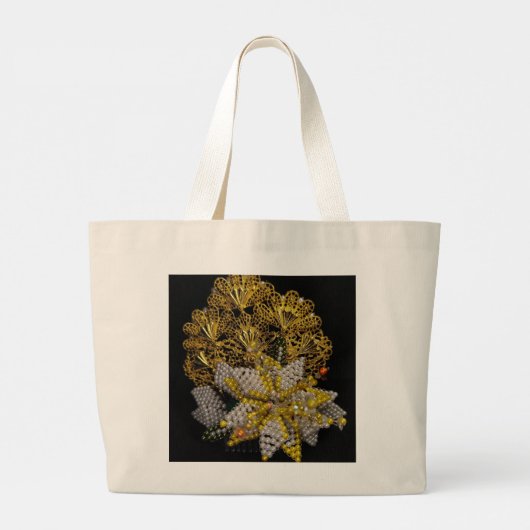 Bolso Tote con Diseño dTradicional - Arte  ラージトートバッグ (裏面)