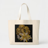 Bolso Tote con Diseño dTradicional - Arte  ラージトートバッグ (正面)