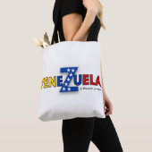 Bolso Venezuela – Diseño Patriótico トートバッグ (クローズアップ)