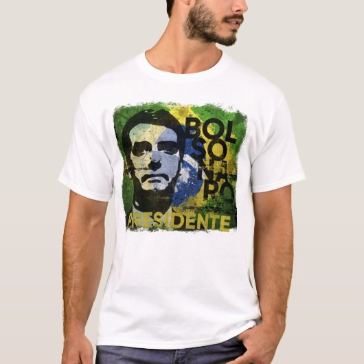 bolsonaroのpresidente tシャツ (正面)