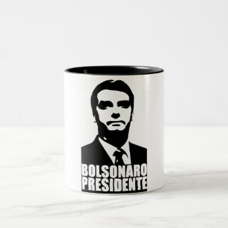 Bolsonaro Presidente ツートーンマグカップ