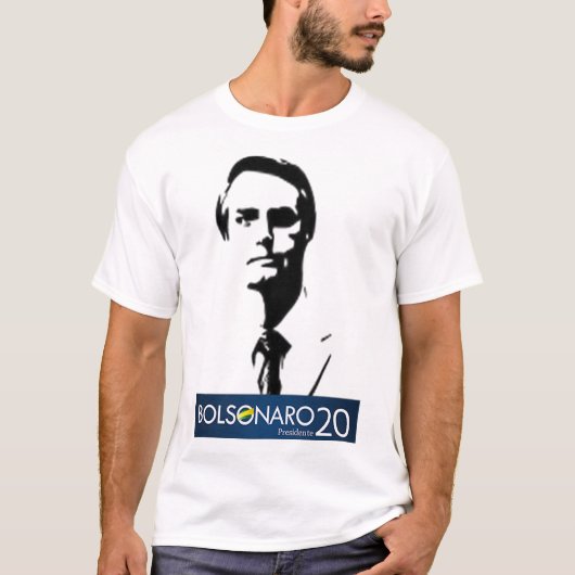 Bolsonaro Presidente 2018 Camiseta Tシャツ (正面)