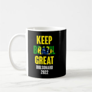 Bolsonaro Presidente 2022 Brasil – ブラジ保ル・グレ コーヒーマグカップ