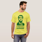 Bolsonaro presidente camisa tシャツ (正面フル)