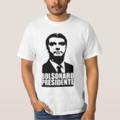 Bolsonaro Presidente Tシャツ (正面)