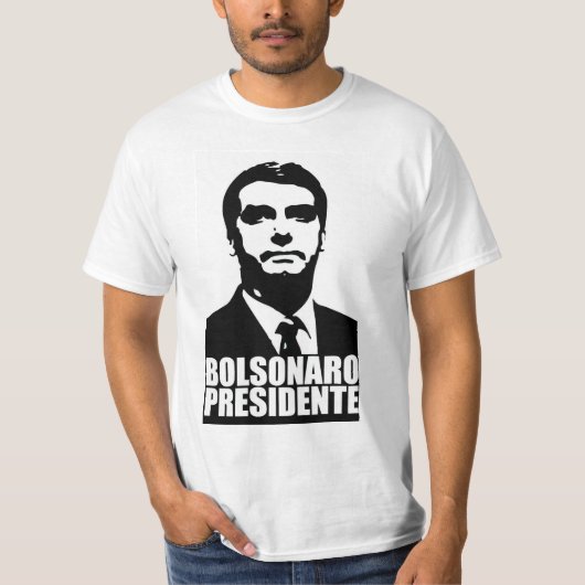 Bolsonaro Presidente Tシャツ (正面)