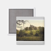 Bolsover Castle, Derbyshire，イングランド珍しいPhotochr マグネット (正面/裏面)