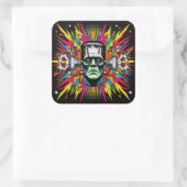  "Bolt Blowing Monster" スクエアシール (バッグ)