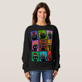 Bolt The Cat Christmas Women's sweatshirt スウェットシャツ