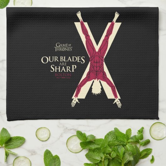 Bolton Sigil – デルのブレードはシャープ キッチンタオル (折り畳み)