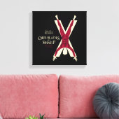 Bolton Sigil – デルのブレードはシャープ キャンバスプリント (インサイチュ (リビング))