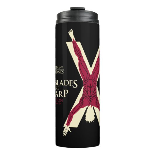 Bolton Sigil – 鋭いブレード タンブラー (正面)