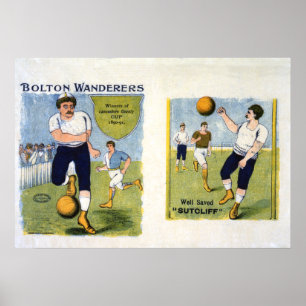 Bolton Wandeers FC、1894 ポスター