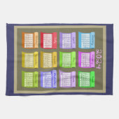 Bolts of Fabric Tea Kitchen Toolo 2024カレンダー キッチンタオル (横)