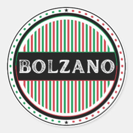 Bolzano City Pride Emblem – Italian Identity ラウンドシール