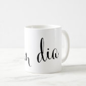 BOM DIAグッドモーニングポルトガル語マグ コーヒーマグカップ (正面右)