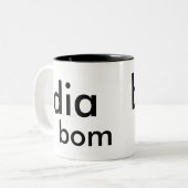 bom dia, dia bom... ツートーンマグカップ (正面左)