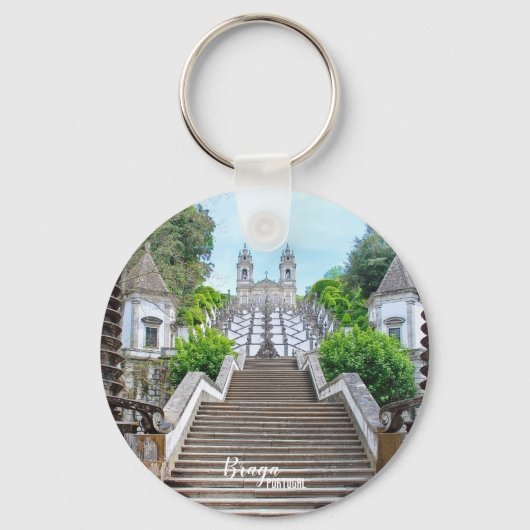 Bom Jesus Braga Sanctuaryの写真、祈りの言葉 キーホルダー (正面)