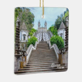 Bom Jesus Braga Sanctuaryの写真、祈りの言葉 セラミックオーナメント (右)