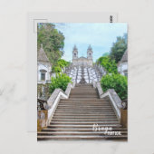 Bom Jesus Braga Sanctuaryの写真、祈りの言葉 ポストカード (正面/裏面)