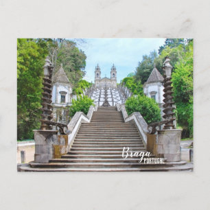 Bom Jesus Braga Sanctuaryの写真、祈りの言葉 ポストカード