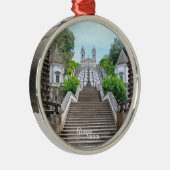 Bom Jesus Catholic Sanctuary写真：Braga，ポルトガル メタルオーナメント (右)