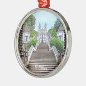 Bom Jesus Catholic Sanctuary写真：Braga，ポルトガル メタルオーナメント (左)