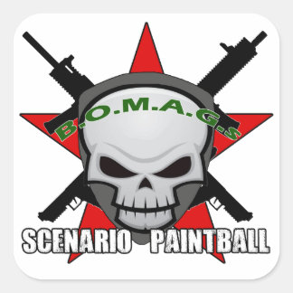 BOMAGSスタンプ スクエアシール