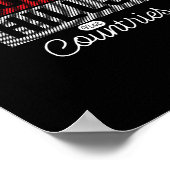 Bomb Hills Not Country ロングボード スケートボード ポスター (角)