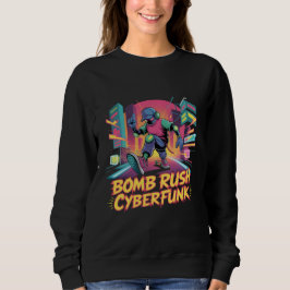 Bomb Rush Cyberfunk - ネオン街頭反乱 スウェットシャツ