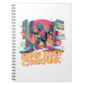Bomb Rush Cyberfunk - ネオン街頭反乱 ノートブック (正面)