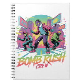 Bomb Rush Cyberfunk - ネオン街頭反乱 ノートブック