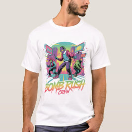 Bomb Rush Cyberfunk - ネオン街頭反乱 Tシャツ