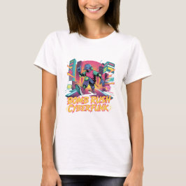 Bomb Rush Cyberfunk - ネオン街頭反乱 Tシャツ