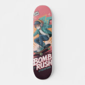 Bomb Rush Cyberfunk Skateboard スケートボード (正面)