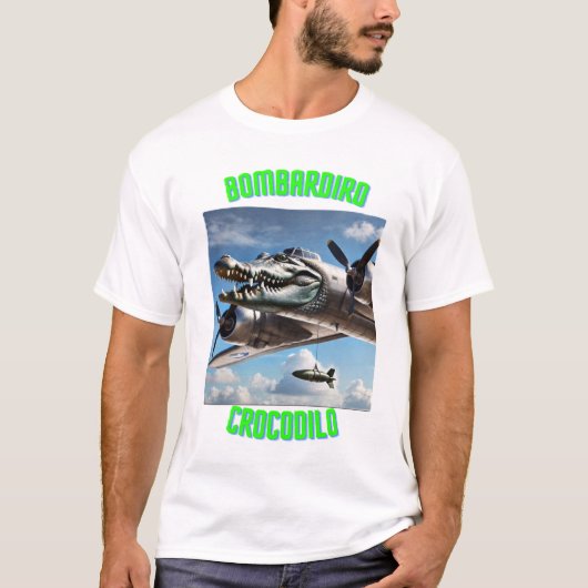 Bombardiro Crocodilo - Tシャツ (正面)