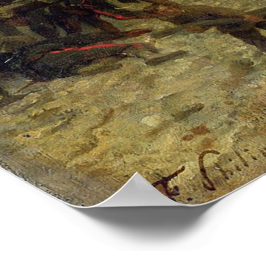 Bombardment of Paris in 1871 ポスター (角)