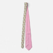 Bombeアカ焼いたラスカアイスクリームケーキデザートフード ネクタイ (裏面)