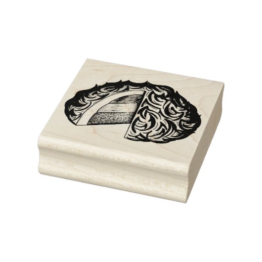 Bombeアカ焼いたラスカアイスクリームケーキデザートフード ラバースタンプ (スタンプ)