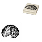 Bombeアカ焼いたラスカアイスクリームケーキデザートフード ラバースタンプ (押印)