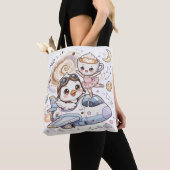  Bombombini Gusini Space Ballet Tote トートバッグ (クローズアップ)