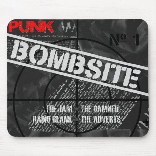 Bombsiteのマウスパッド マウスパッド (正面)