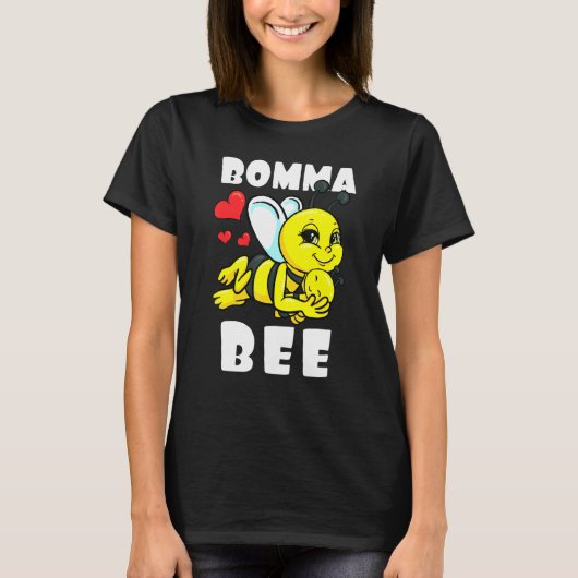 Bomma Beeマッチングファミリー服ベビー発表 Tシャツ (正面)