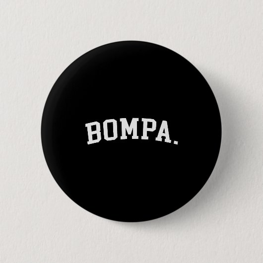 Bompa  缶バッジ (正面)