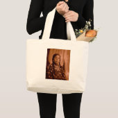 Bompardのばら色の鳥 ラージトートバッグ (正面(商品))