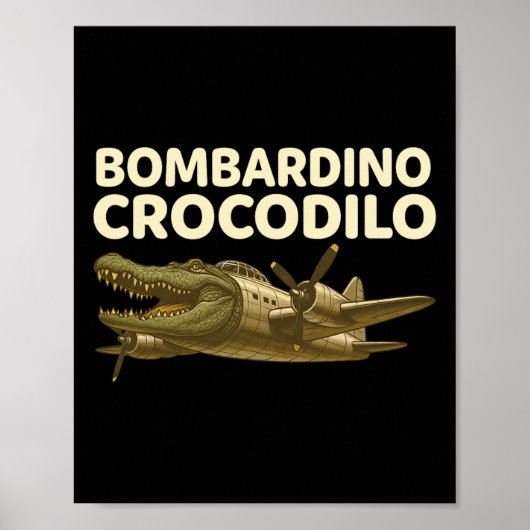 Bomrdino Crocodilo - おもしろイタリアのくだらない冗談 子供用 ポスター (正面)