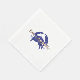 Bon-Agein-Little-BLUE_Crab-Everyday 祝- スタンダードランチョンナプキン