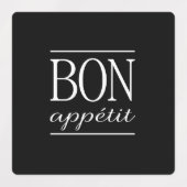 BON APPETIT フード ラベル (デザイン1)
